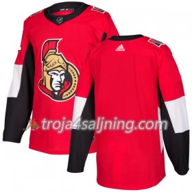 Ottawa Senators tröja Blank Röd 2017-2018 Adidas Authentic - NHL Tröjor Herr